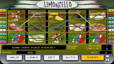 Play Limoncello slot